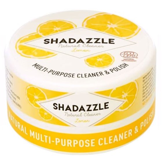 Shadazzle Natural All Purpose Cleaner and Polish - Eco friendly Multi-purpose Cleaning Product - Cleans, Polishes &amp; Protects any washable surface (Lemon)