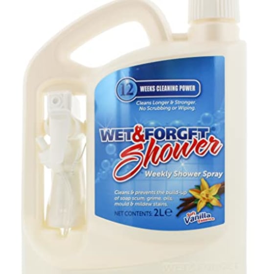 Wet &amp; Forget Shower Cleaner Weekly Application Requires No Scrubbing, Bleach-Free Formula, 64 Ounce (Pack of 1)