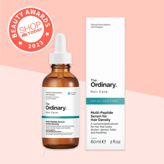 I tried The Ordinary hair serum to improve growth
