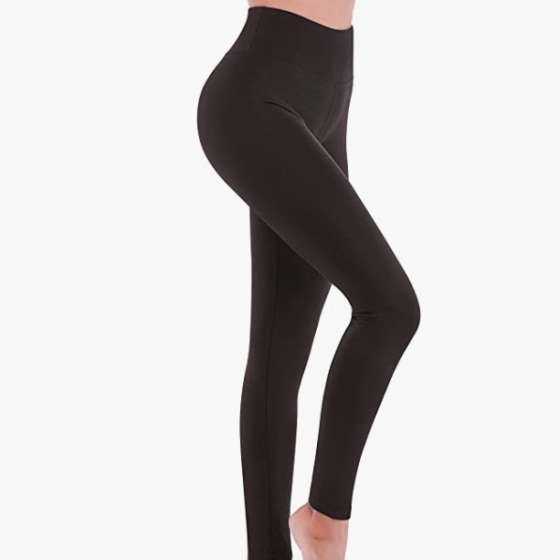 These  high-waisted leggings are comfy and affordable