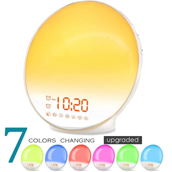 Jall Wake Up Light Sunrise Alarm Clock