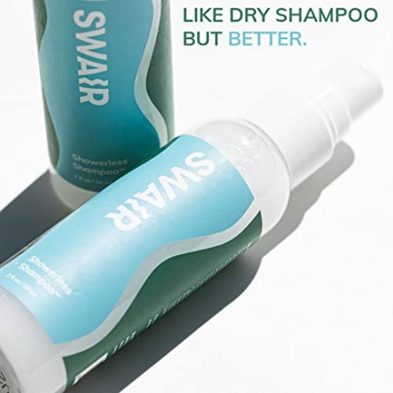 SWAIR Showerless Shampoo 2oz. Dry Shampoo Alternative | Benzene Free
