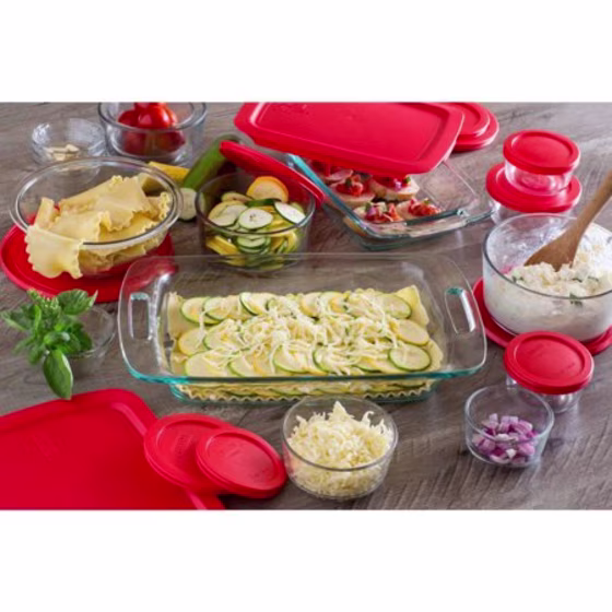 Pyrex Easy Grab 28-Piece Bake and Store Set