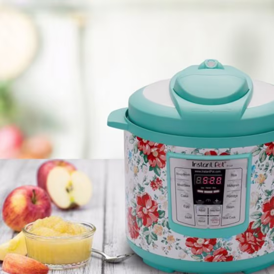 Instant Pot Pioneer Woman LUX60 Vintage Floral 6 Qt 6-in-1 Multi-Use Programmable Pressure Cooker, Slow Cooker, Rice Cooker, Saute, Steamer, and Warmer