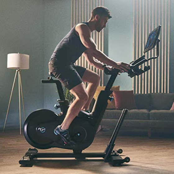 Flywheel Home Bike With Built-In Tablet Plus Free Two-Month Fly On Demand Subscription (To Stream Thousands of Studio Workouts)