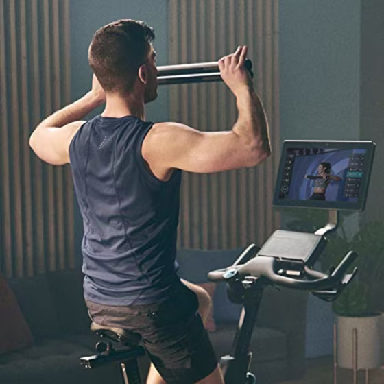 Flywheel Home Bike With Built-In Tablet Plus Free Two-Month Fly On Demand Subscription (To Stream Thousands of Studio Workouts)
