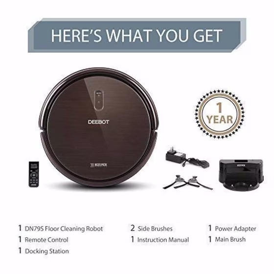 Ecovacs N79S Vaccuum, Dark Brown