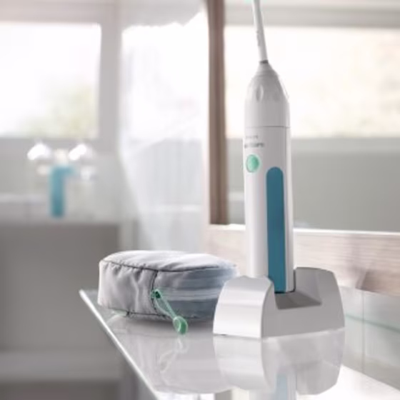 Philips Sonicare Essence Sonic Electric Rechargeable Toothbrush, White