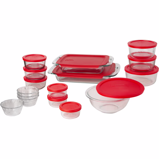 Pyrex Easy Grab 28-Piece Bake and Store Set