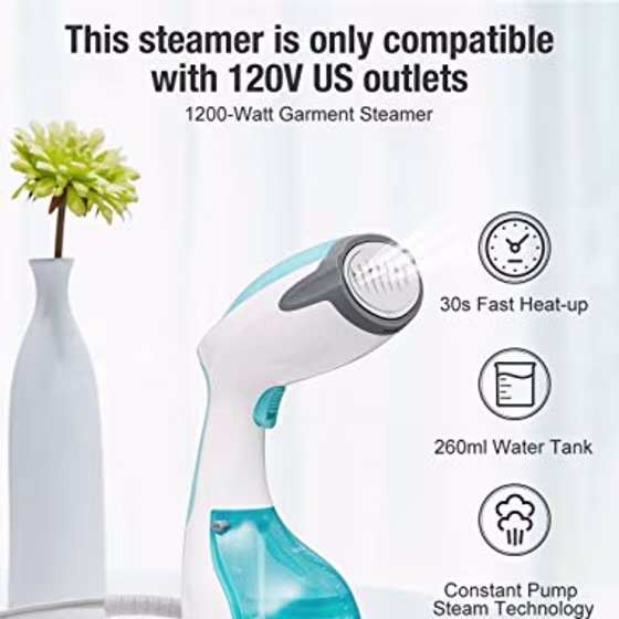 Beautural 1200-Watt Steamer