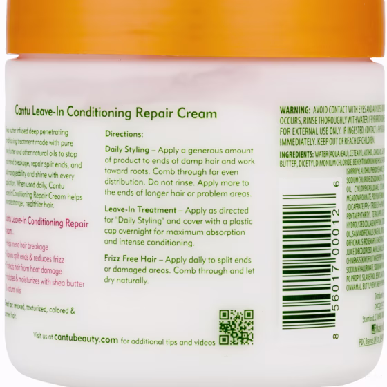 Cantu Shea Butter Leave-In Conditioning Repair Cream