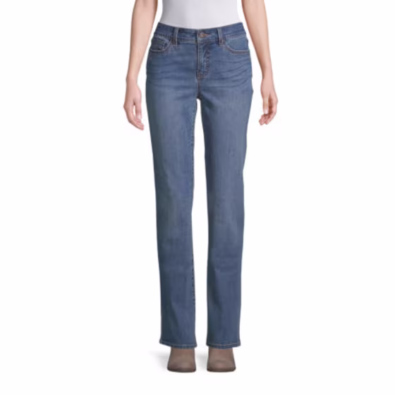 St. John's Bay Secretly Slender Straight-Leg Jeans