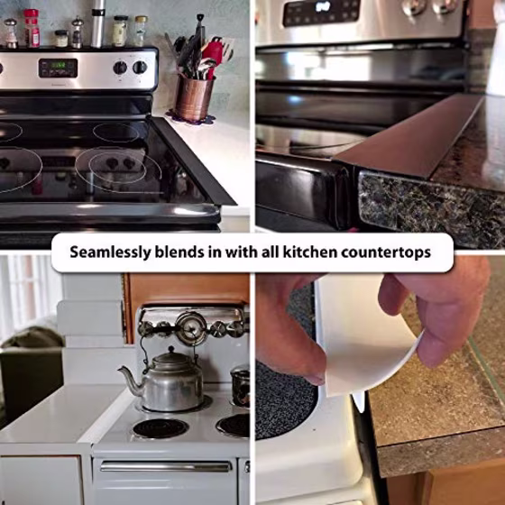 Linda's Silicone Kitchen Stove Counter Gap Cover
