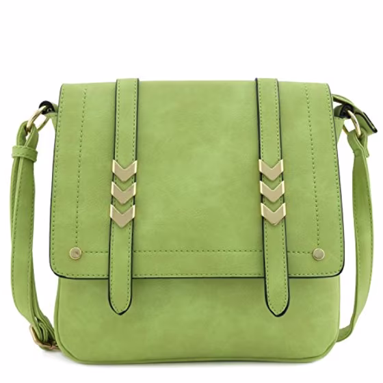 Alyssa Double Compartment Large Crossbody Bag