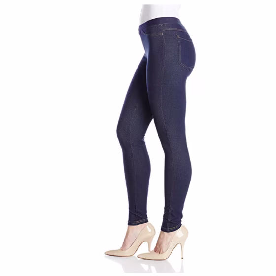 No Nonsense Women's Legging, Dark Denim, X-Large