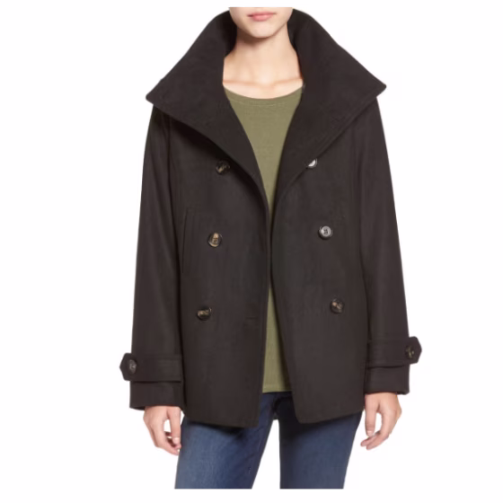 Thread and Supply Double Breasted Peacoat