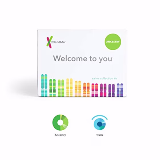 23andMe Traits + Ancestry DNA Test