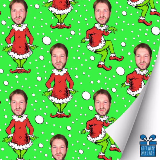 Frosty The Vouge Man(TM) Gift Wrap