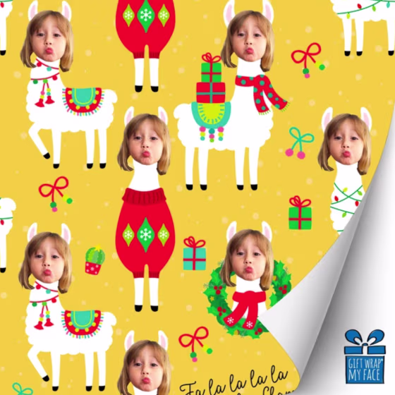 Frosty The Vouge Man(TM) Gift Wrap