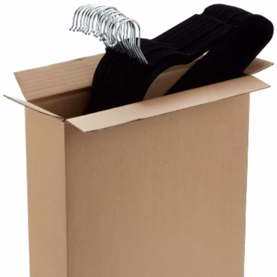 AmazonBasics Velvet Hangers