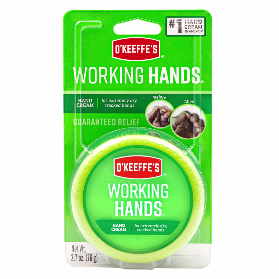 O'Keeffe's Working Hands Hand Cream, 3.4 ounce Jar