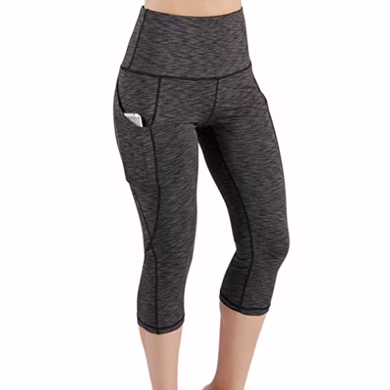 ODODOS Out Pocket High Waist Yoga Pants,Tummy Control,Pocket Workout Yoga Pant