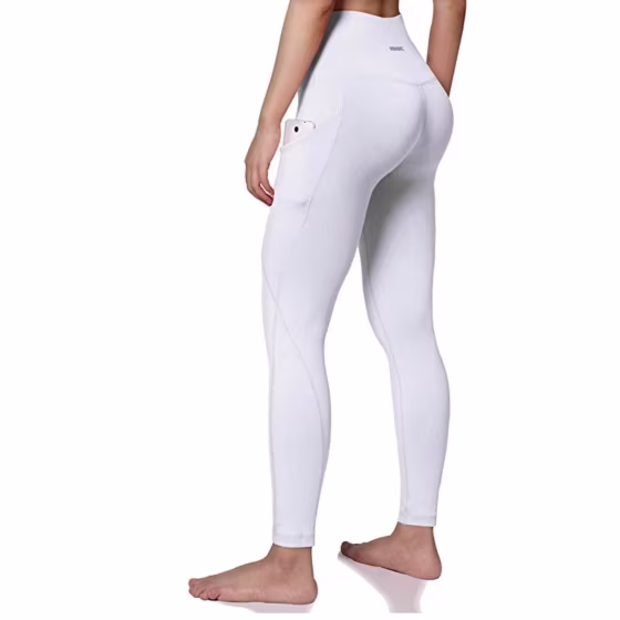 ODODOS Out Pocket High Waist Yoga Pants,Tummy Control,Pocket Workout Yoga Pant