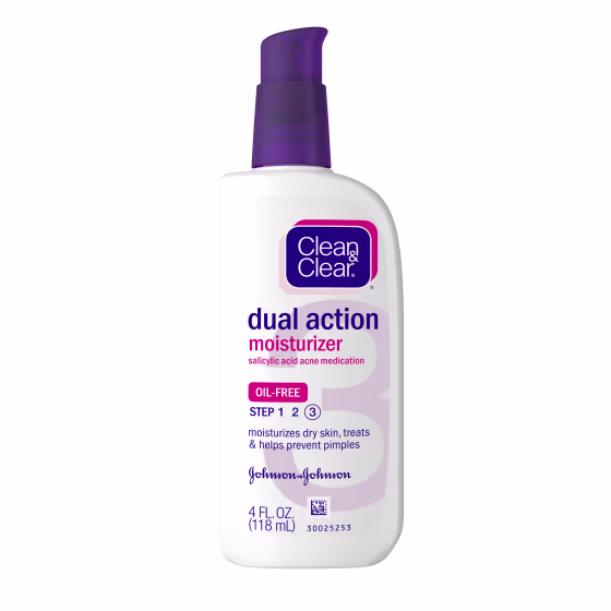 Clean & Clear Essentials Dual Action Facial Moisturizer, 4 fl. oz