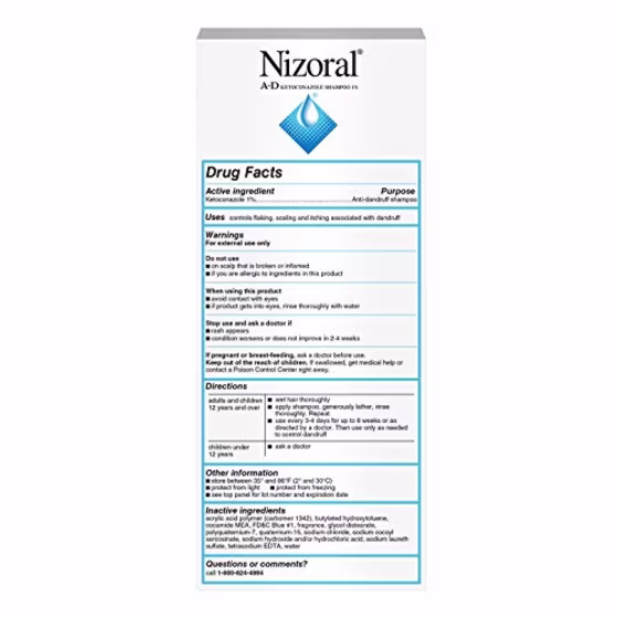 Nizoral A-D Anti-Dandruff Shampoo