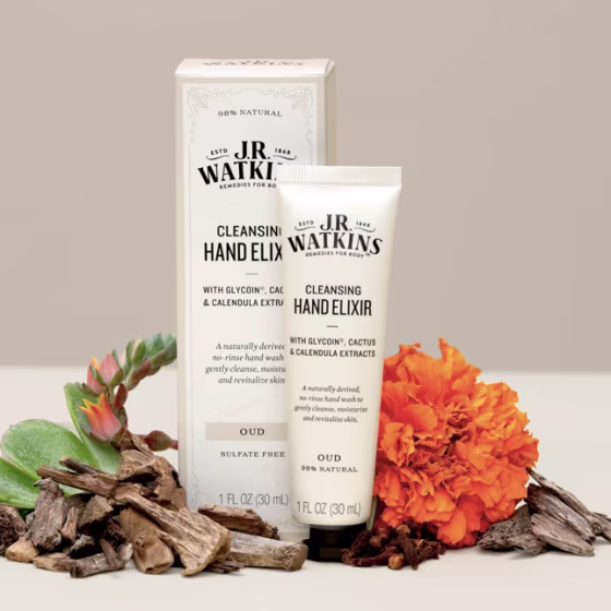 J.R. Watkins Cleansing Rosewater Hand Elixir