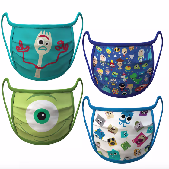 Disney Cloth Face Masks 4-Pack