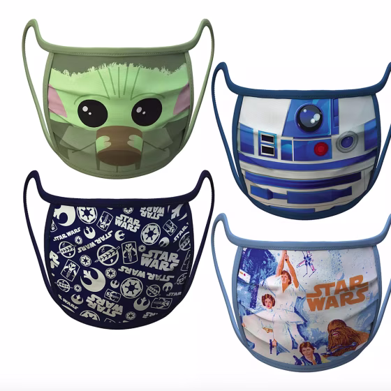 Disney Cloth Face Masks 4-Pack