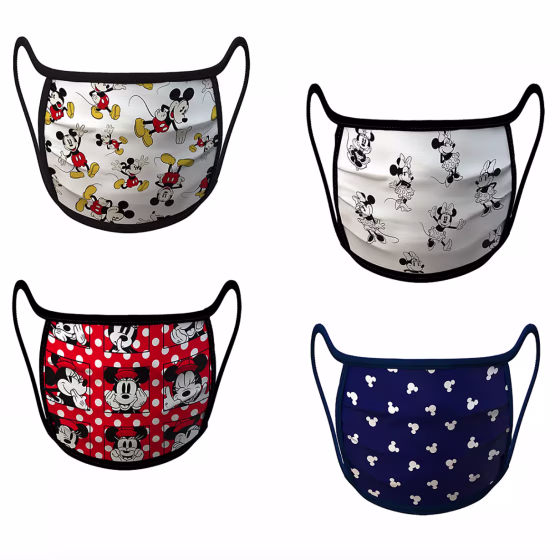 Disney Cloth Face Masks 4-Pack