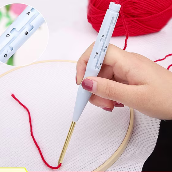 Round DIY Punch Needle kit
