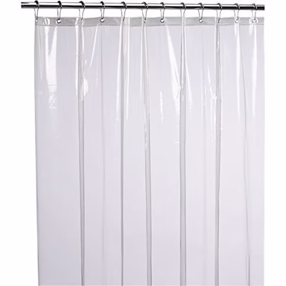 Liba Mildew Resistant Antimicrobial Shower Curtain Liner