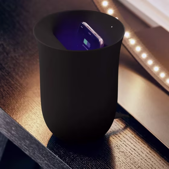 Lexon Oblio UV Sanitizing Wireless Charging Station