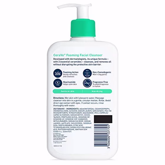CeraVe Foaming Facial Cleanser