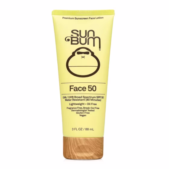 Sun Bum Original SPF 50 Sunscreen Face Lotion