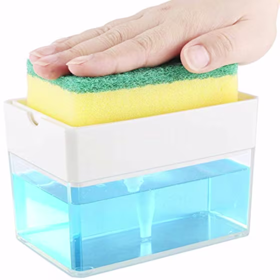 Albayrak Soap Dispenser & Sponge Holder
