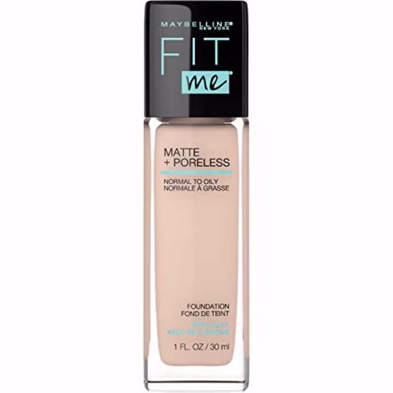 Maybelline Fit Me Matte and Poreless Foundation