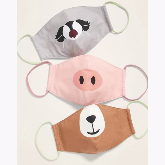 Old Navy Kids Animal Face Masks