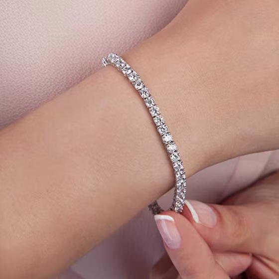 Pavoi Gold Plated Cubic Zirconia Bracelet
