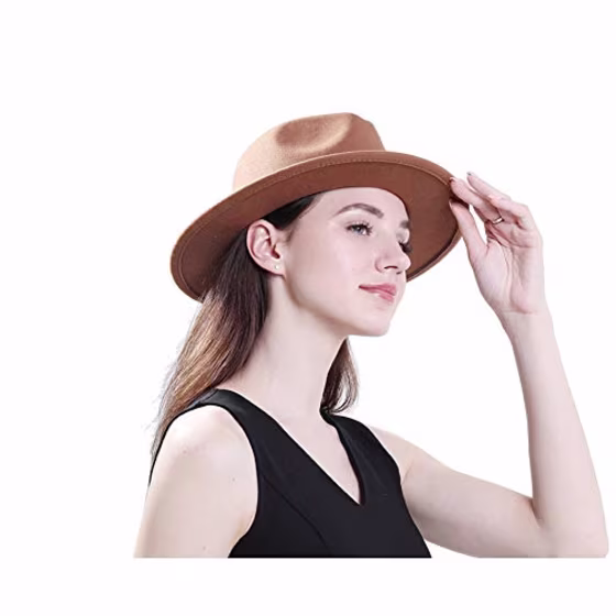 Lisianthus Belt Buckle Fedora
