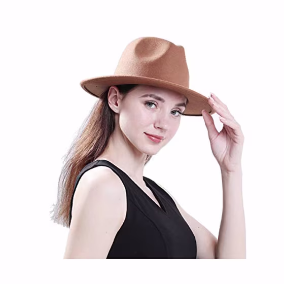 Lisianthus Belt Buckle Fedora