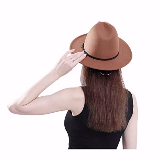 Lisianthus Belt Buckle Fedora
