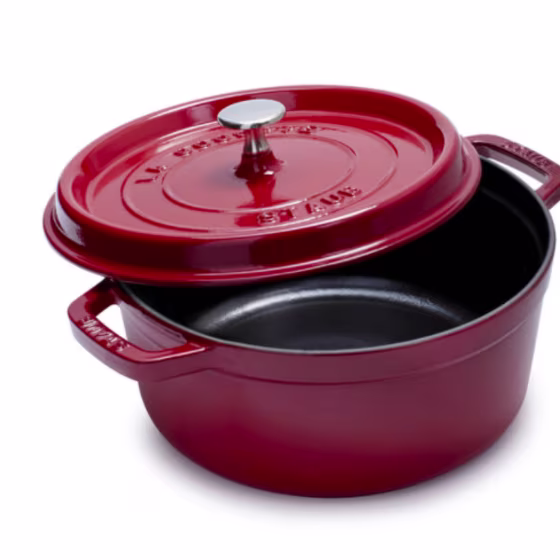 Staub Enameled Cast Iron Round Dutch Oven