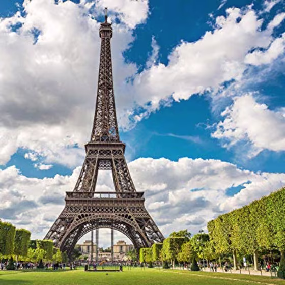 Everything Eiffel - Modern Monet Paint by Numbers Kits for Adults, 16x20