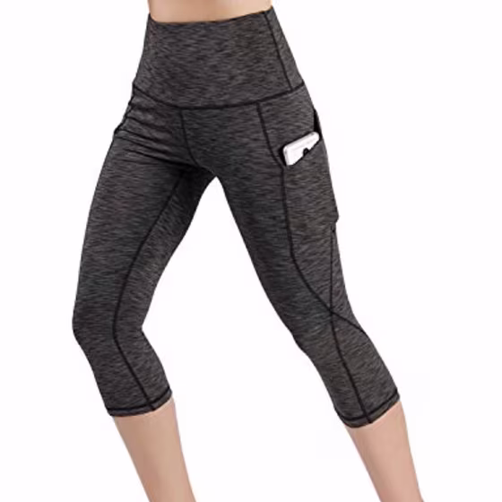 High Waist Tummy Control Yoga Capris