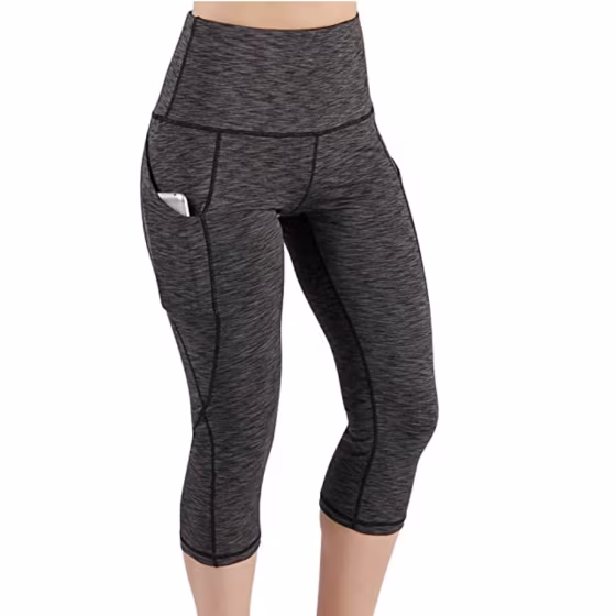 High Waist Tummy Control Yoga Capris