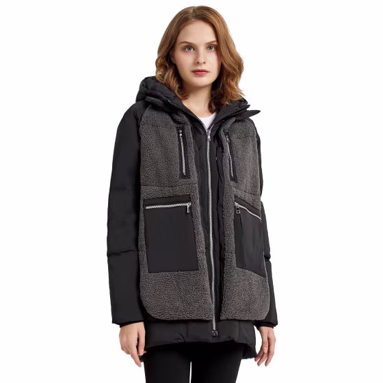 Women’s Fleece Down Coat